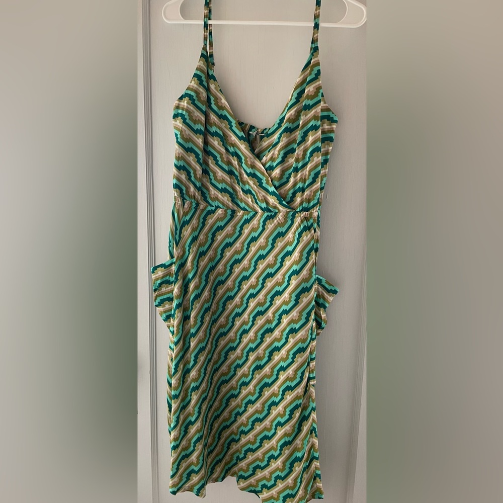 Fossil A-Line Dress with Art Deco / Geometric Design